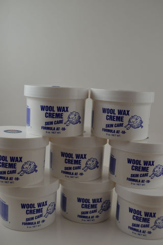 Eight 9 ounce jars of Wool Wax Creme