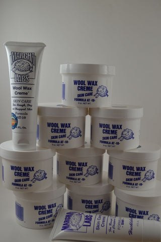 Buy 9 nine ounce jars and 2 squeeze tubes Wool Wax Creme