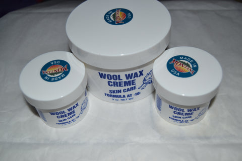 1 nine ounce jar and 2 two ounce jars Wool Wax Creme