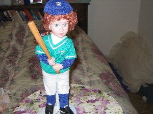 "Batter Up" Tender Memories Doll by Avon