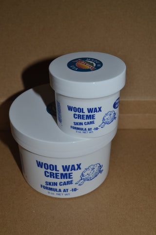 1 nine ounce jar and 1 two ounce jar Wool Wax Creme